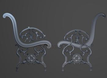 Chair (STUL_0119) 3D model for CNC machine